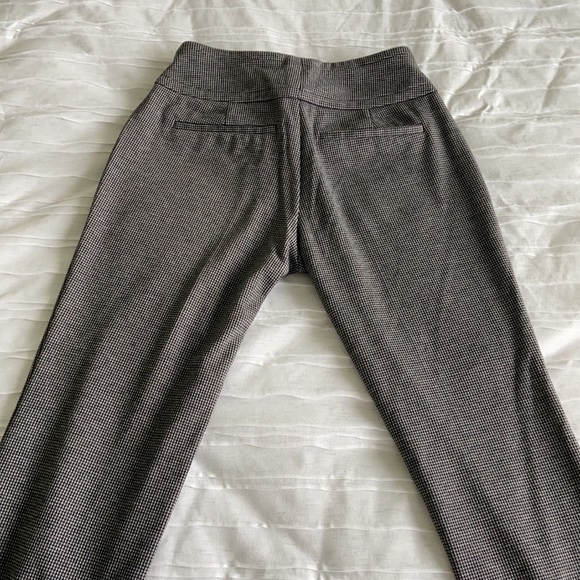 New York and company black and white flare trouser with elastic waist - Picture 4 of 4